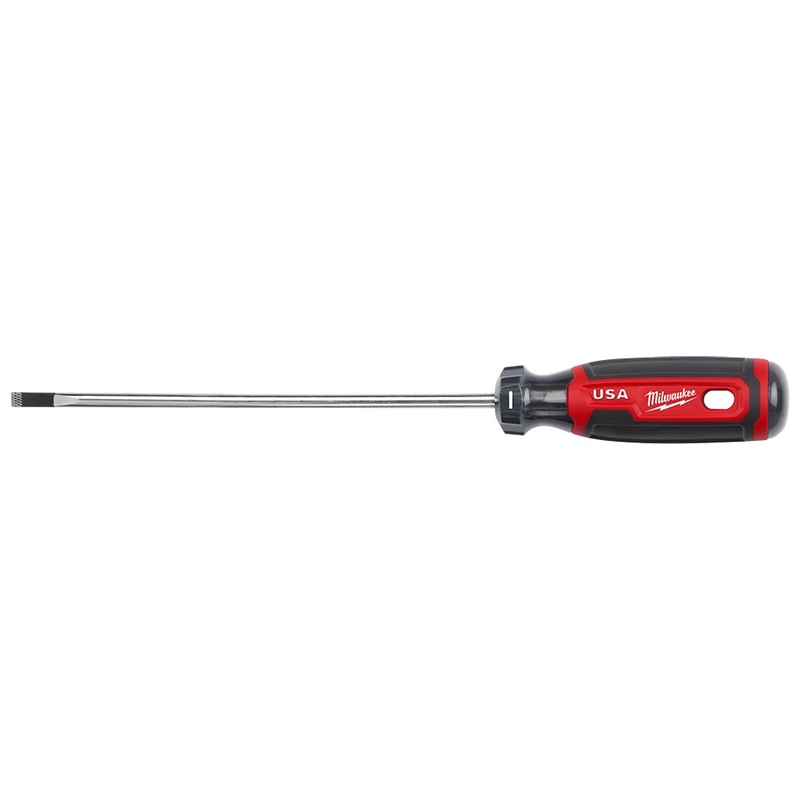 Milwaukee MT212 3/16″ Cabinet 6″ Cushion Grip Screwdriver (USA)