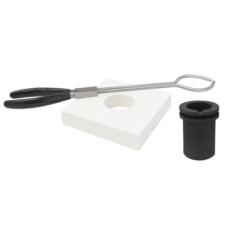 60 Oz TableTop QuikMelt Deluxe Topper Kit with Flange, Tongs, & Crucible