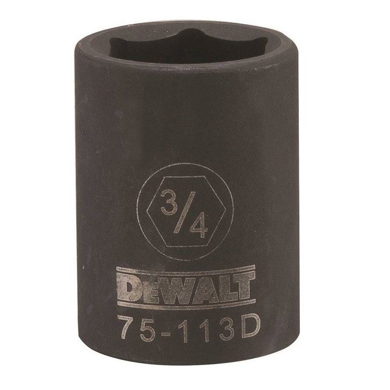 Dewalt DWMT75113OSP Mechanics 6 Point 1/2″ Drive Impact Socket 3/4″ SAE