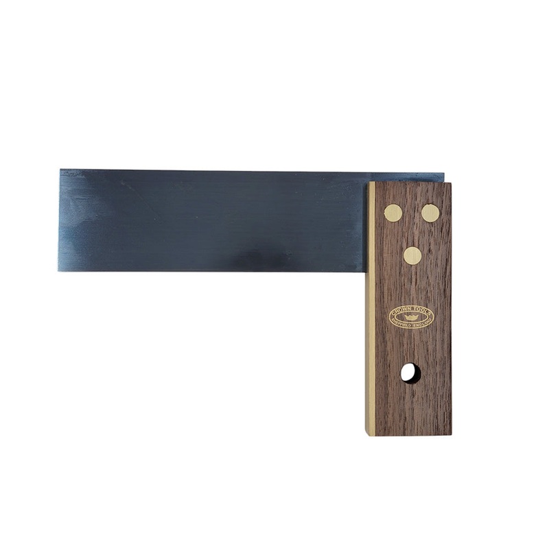 Crown Hand Tools Walnut Try Square 6″ (152mm)