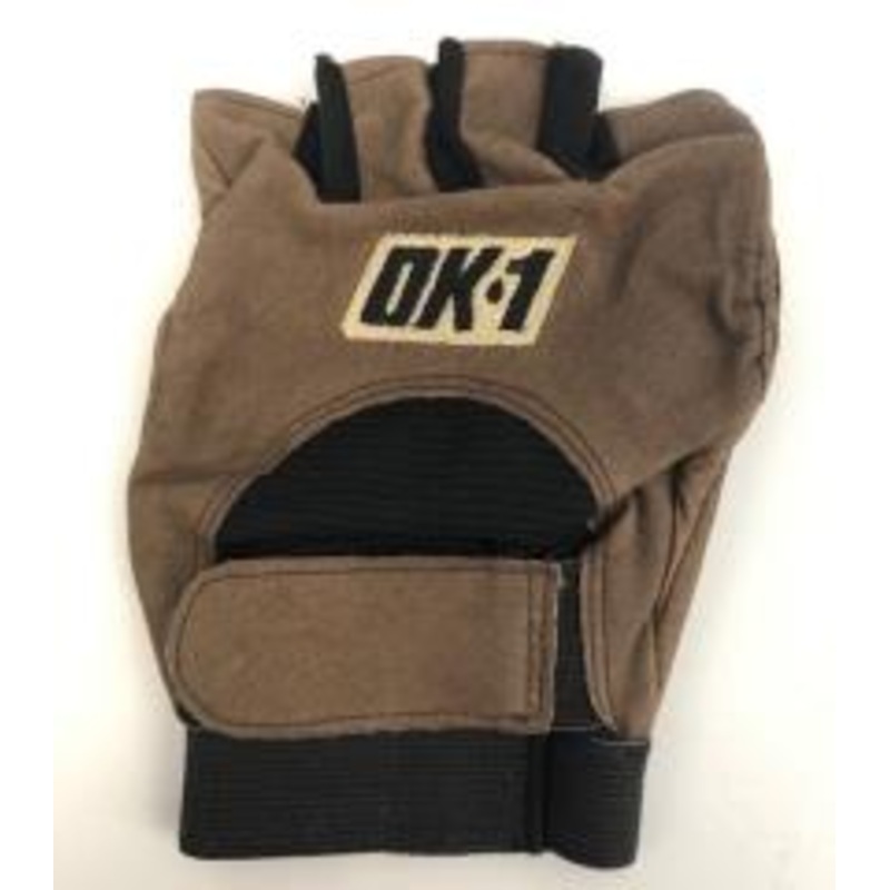 OK-1 OK-980D Left Hand X-Large Chocolate Fingerless Glove