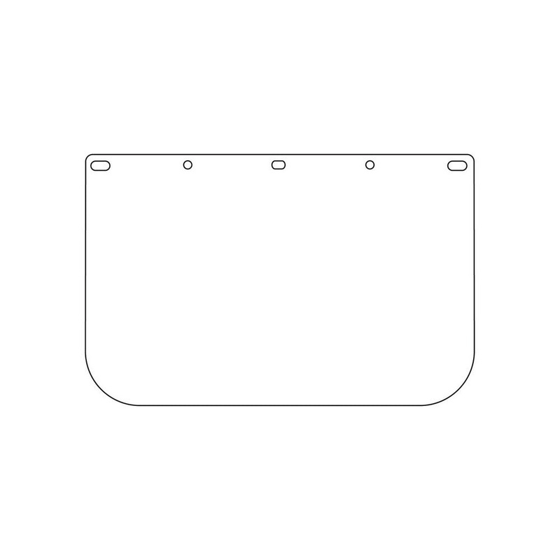 PIP EP81540 Dynamic Universal Fit PETG Safety Visor – 0.04″ thick