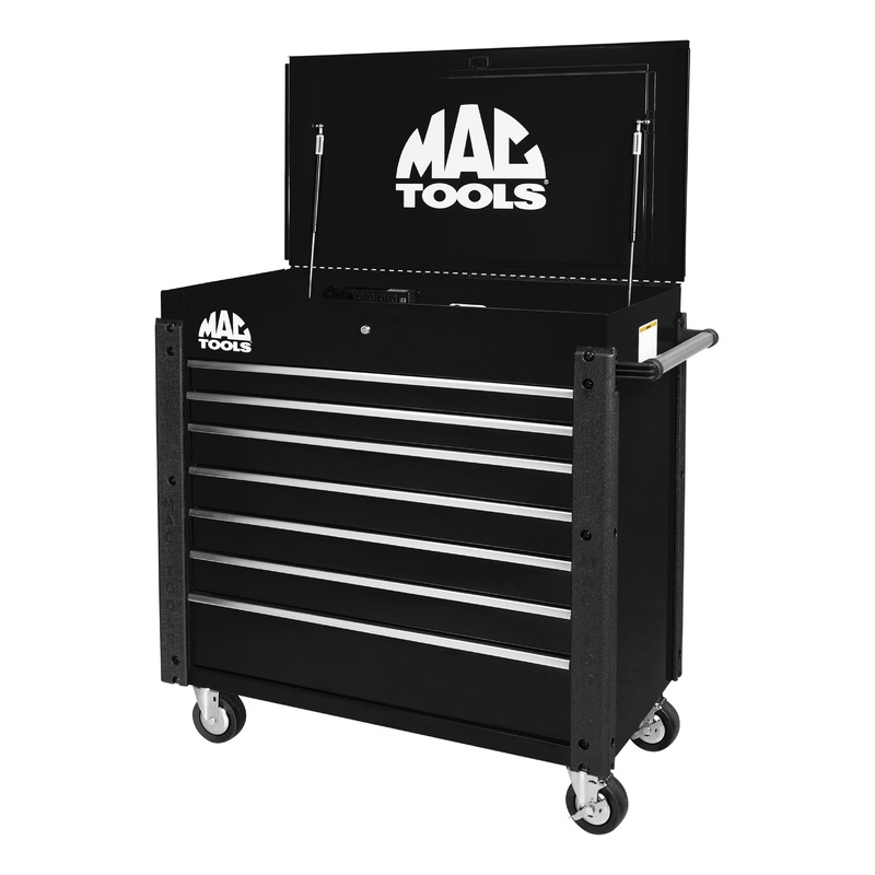 7-Drawer Utility Cart – Galaxy Black
