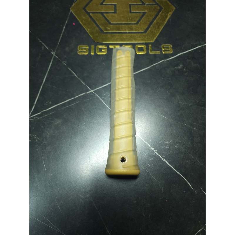 Martinez REPLACEMENT GRIP M1/M4 – CLEAR OVERLAY/GOLD INSERT Curved