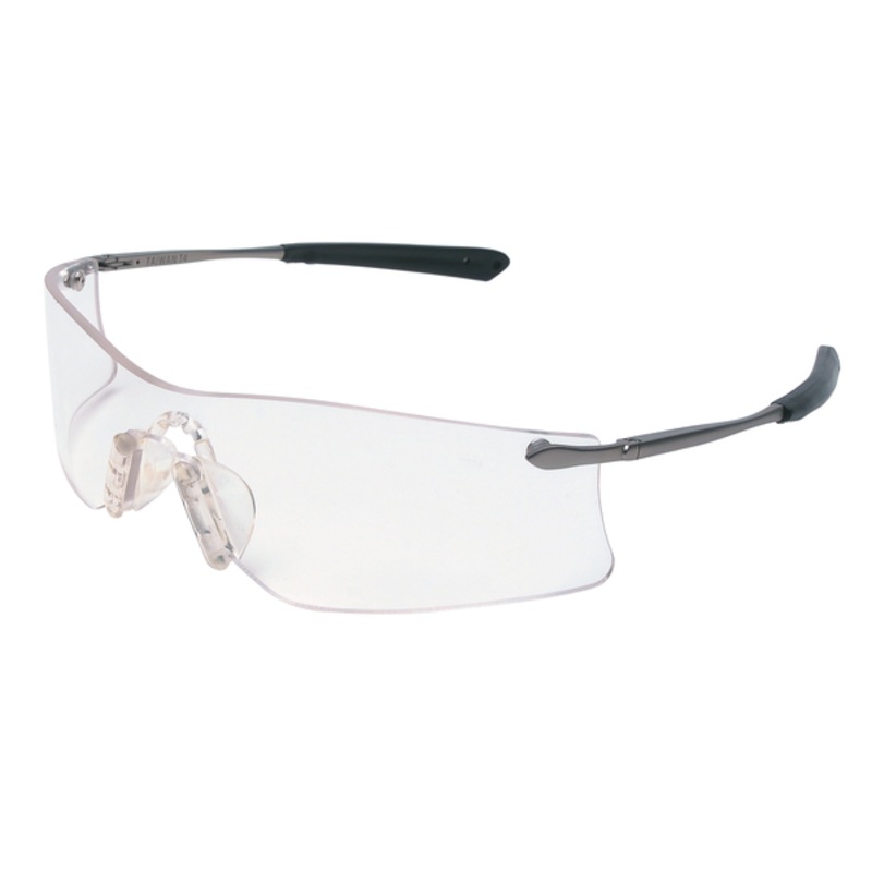 Rubicon T4 Series Safety Glasses with Clear Lens UV-AF Anti-Fog Coating Curved Frameless Lens Design