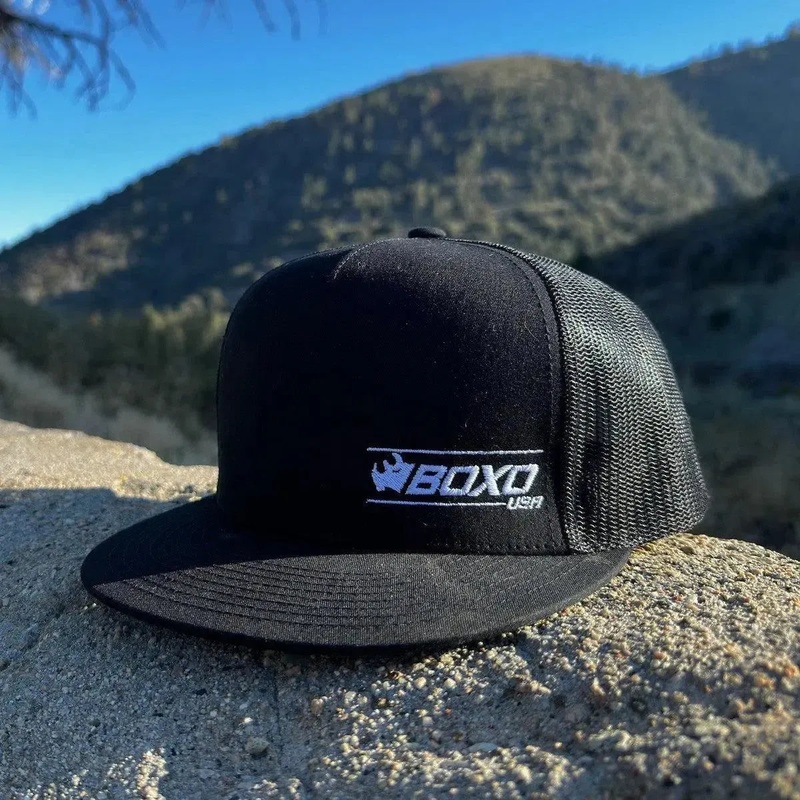 BoxoUSA Snapback Hat | Black