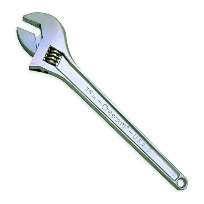 Crescent Adjustable Wrench (Chrome Finish) AC16V