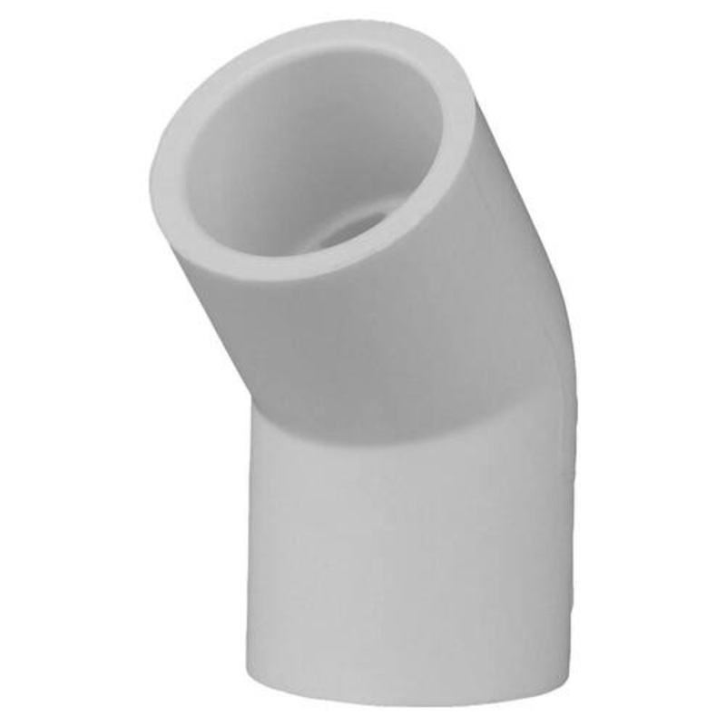 PVC Fitting 45-Degree Elbow 2 in. x 2 in. Underground Use PSI-280