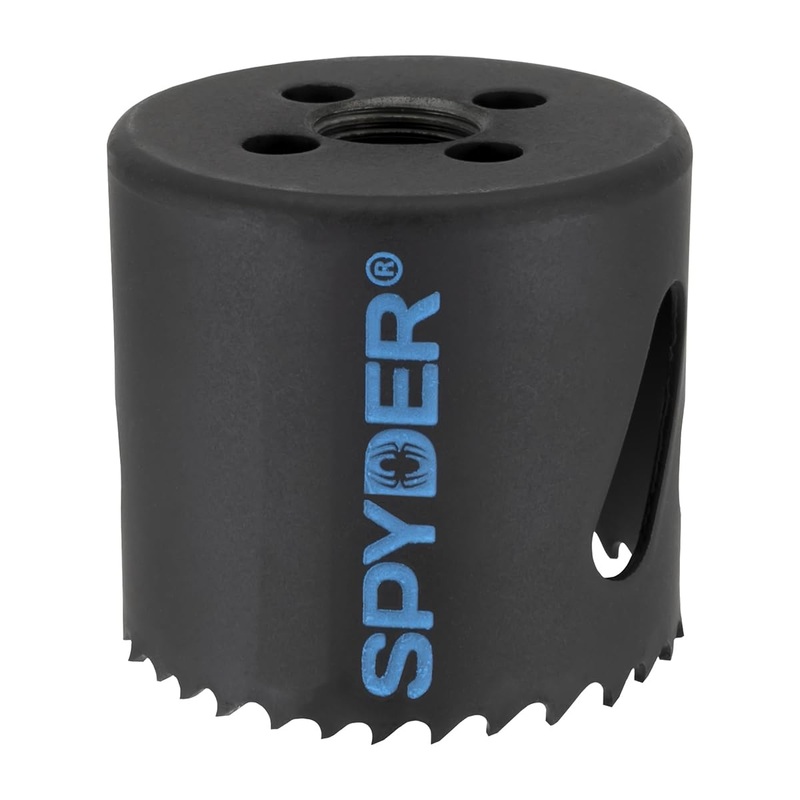 Spyder (600083) Rapid Core Eject Bi-Metal Hole Saw, 2-1/8″