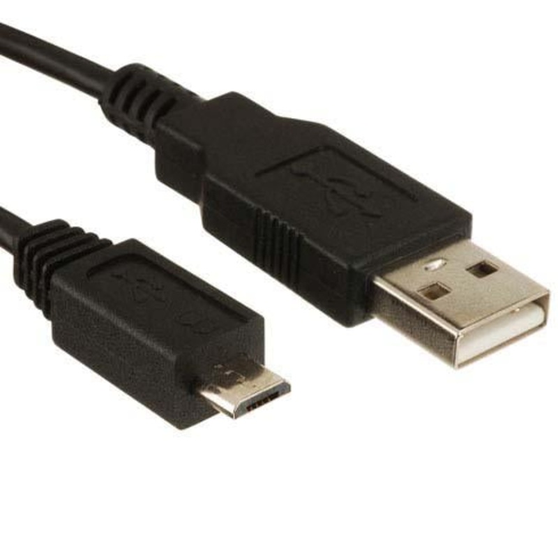 USB A to USB B Micro Cable 10ft