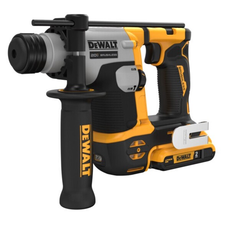 DeWalt DCH172D2 Atomic 20V Max* 5/8″ Brushless Cordless SDS Plus Rotary Hammer Kit
