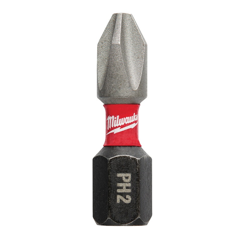 Milwaukee 48-32-4281 Shockwave Impact Phillips #2 x 1″ Bits – 250 bulk