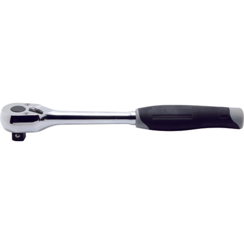 1/2 Sq. Dr. Ratchet Handle  30 teeth  Length 250mm  Plastic Handle