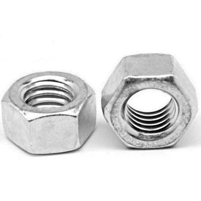 9/16″-12 Low Carbon Grade 2 FInished Hex Nuts Zinc Plated Default Title