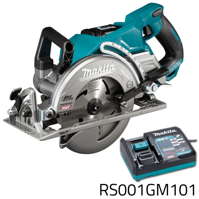 Makita RS001GM101 40V Cordless Brushless Rear Handle Saw (XGT Series)