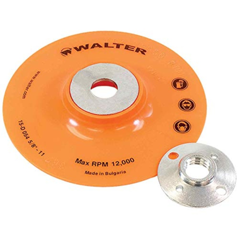 Walter Surface Technologies Backing Pad Assembly- 4-1/2 x 5/8-11