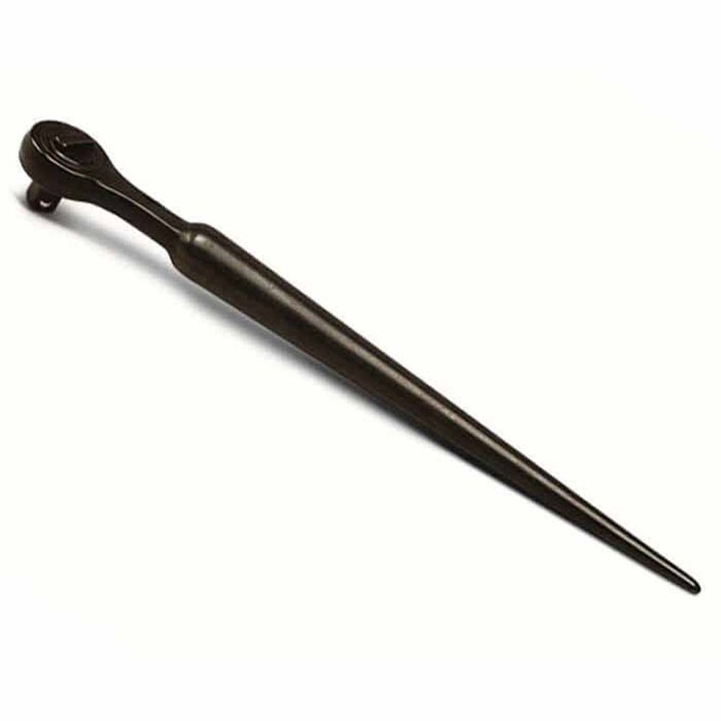 Wright Tool 4428 15″ Long Consturction Spud Ratchet, 1/2″ Drive, Black