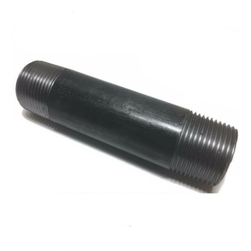 3/8″ x 2″ Black Pipe Nipple Gas Pipe Schedule 40 NPT Malleable QTY 10