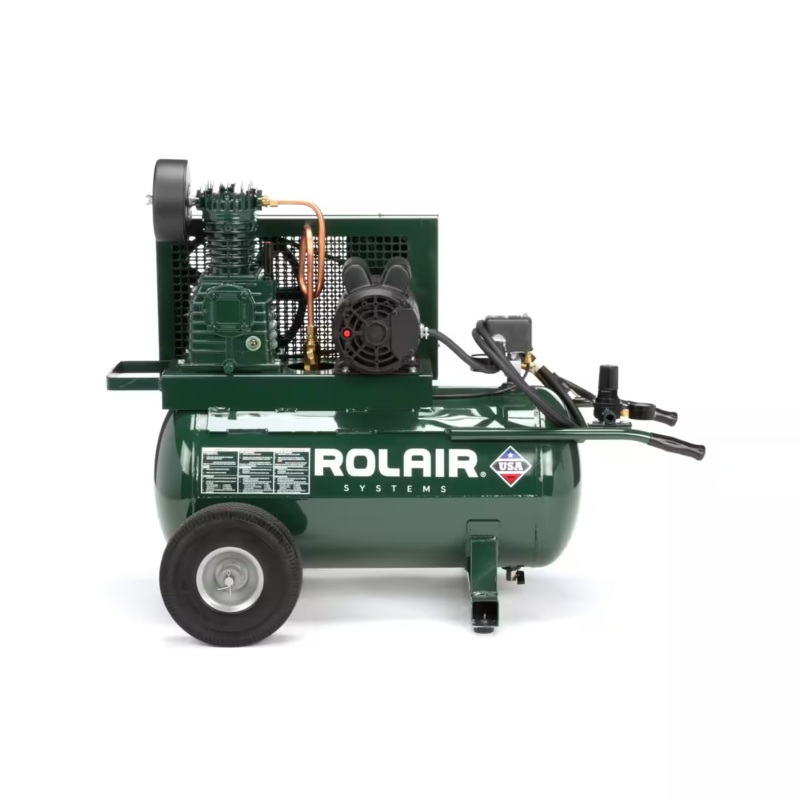 Rolair 5520K17A-0143,  1.5 HP Electric Portable Belt Drive Air Compressor