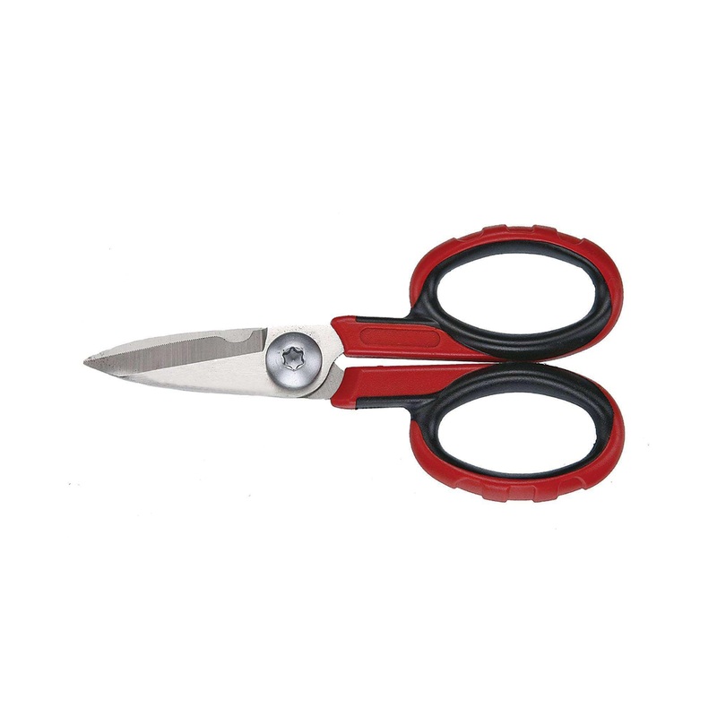 Teng Tools Professional Heavy Duty 5.5 Inch High Carbon Stainless Steel Industrial Scissors – 497