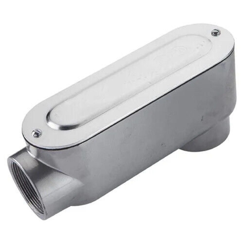 3/4″ Threaded Electrical Conduit UL Aluminum Body w/ Gasket Cover LB-75CF Qty 1