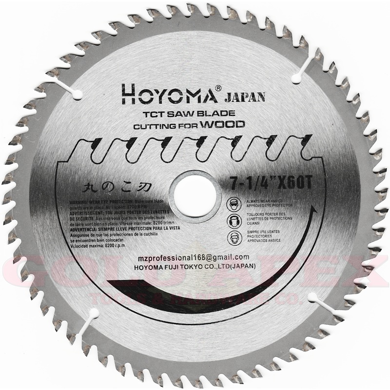 Hoyoma Circular Saw Blade 7-1/4″ x 60T