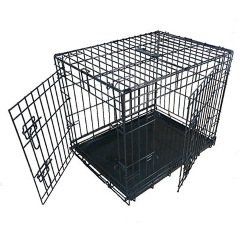 XXX Large Metal Folding Dog Crate (122L x 74.5W x 80.5Hcm)