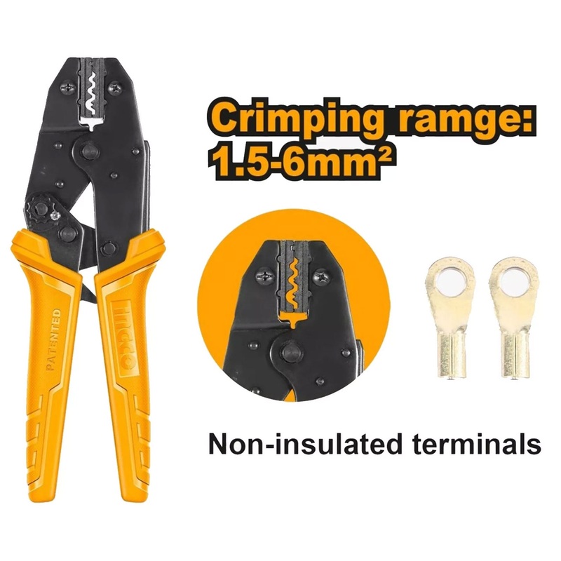 Ingco HRCPLI506 Ratchet Crimping Plier