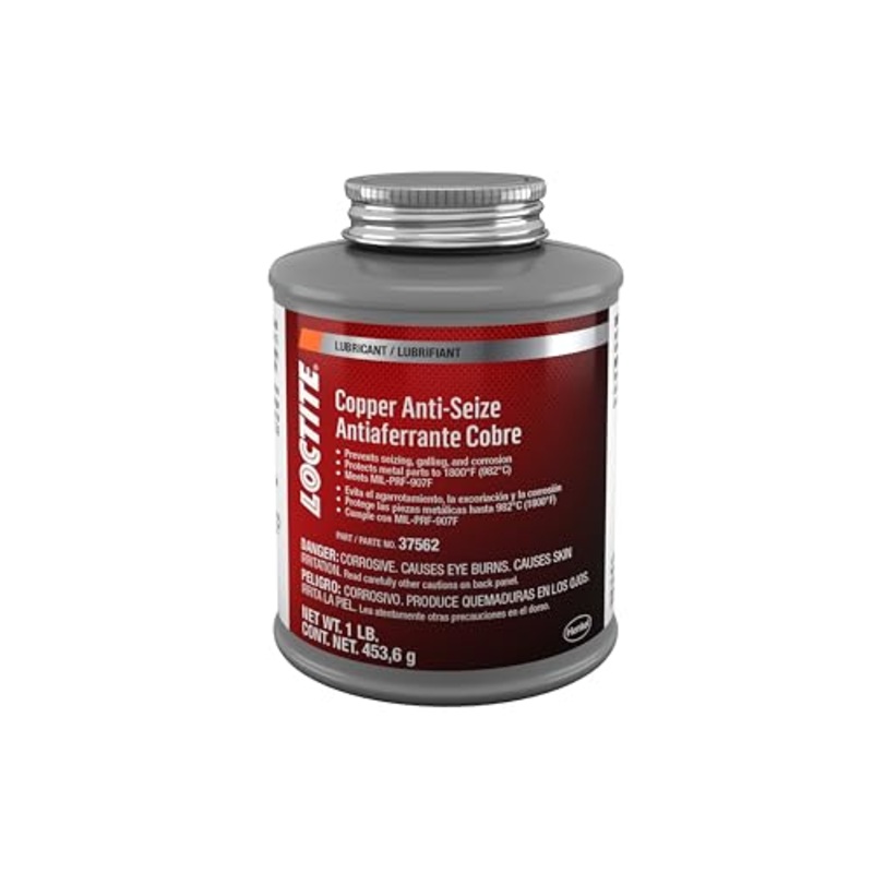 Loctite Copper Anti-Seize Lubricant 1lb Brushtop Bottle