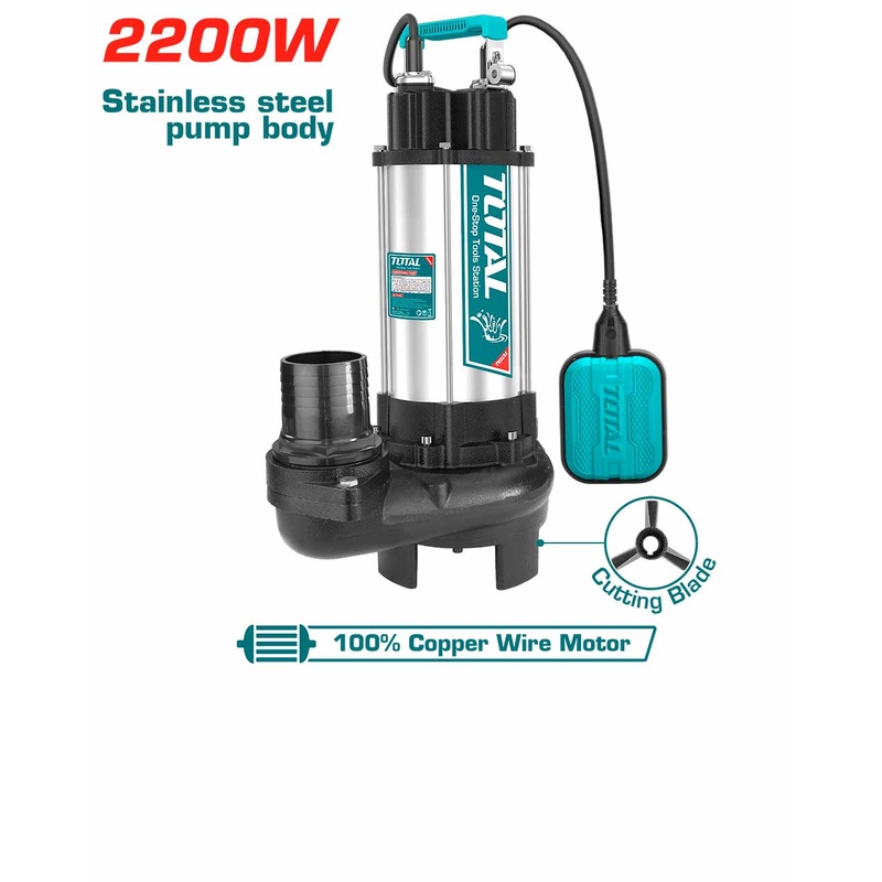 Total Sewage submersible pump 2200W 3.0HP TWP7220026
