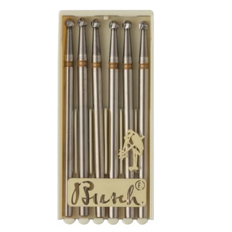 Busch Round Burs Fig. 1  2.30mm (Pack of 6)