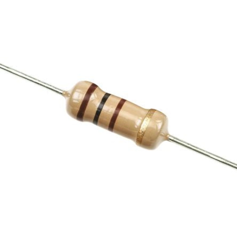 Carbon Film Resistors 5% 1W 1.1K Ohms