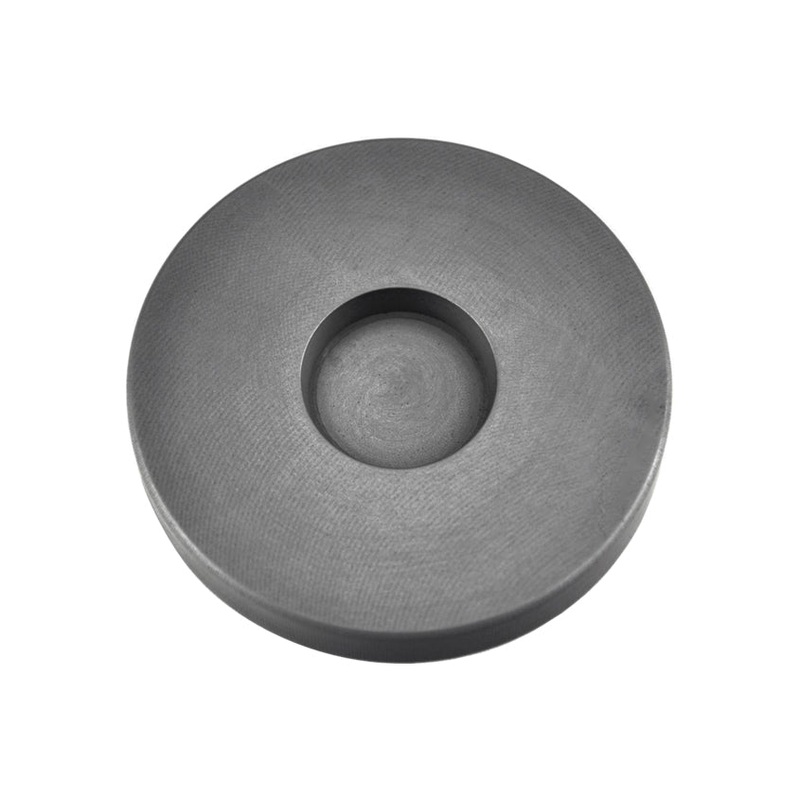 2 Troy Ounce Gold Round Coin Graphite Ingot Mold