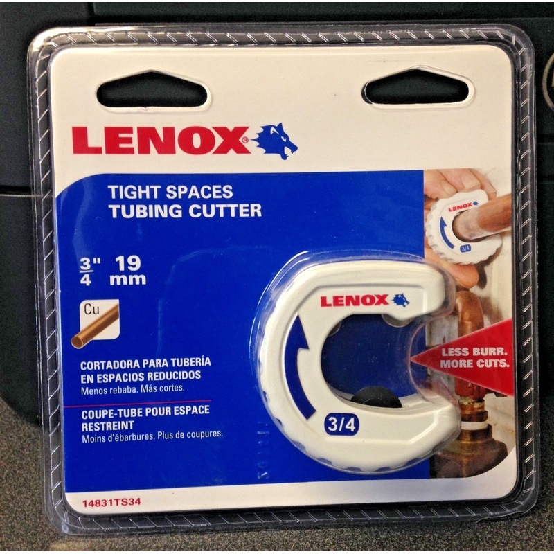Lenox 14831TS34 3/4″ Tight Spaces Tubing Cutter