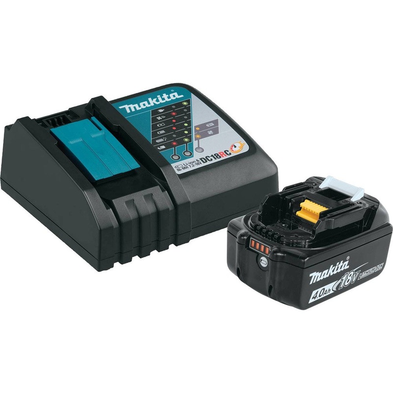 Makita (BL1840BDC1) 18V LXT Lithium-Ion Battery and Charger Starter Pack (4.0Ah)