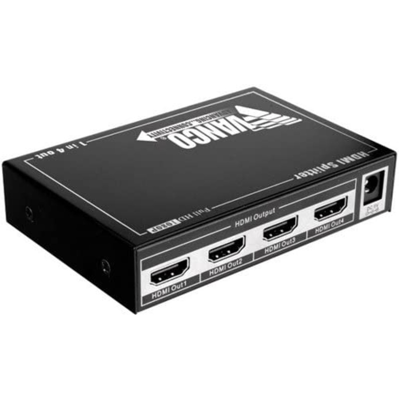 Vanco HDMI 1 x 4 Splitter/Extender (280704)