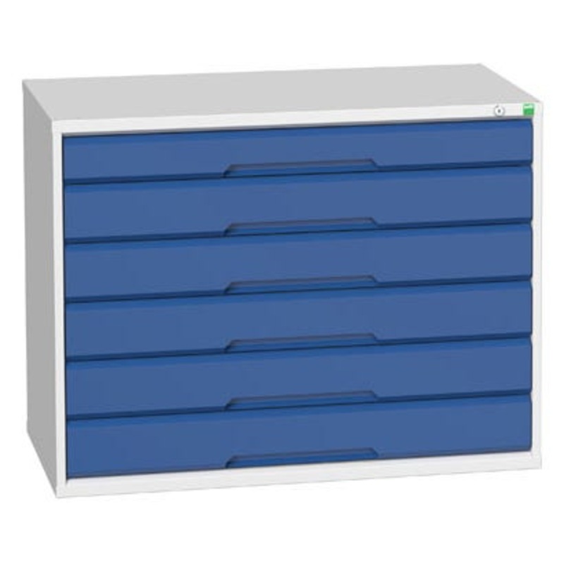 Bott Verso 6 Drawer Cabinets – 1050 (W) x 550 (D) x 800mm (H)  | MSC Industrial Supply Co.