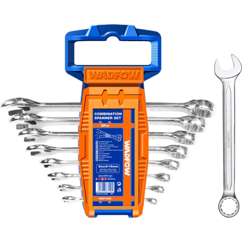 WADFOW Combination spanner set WSP1208