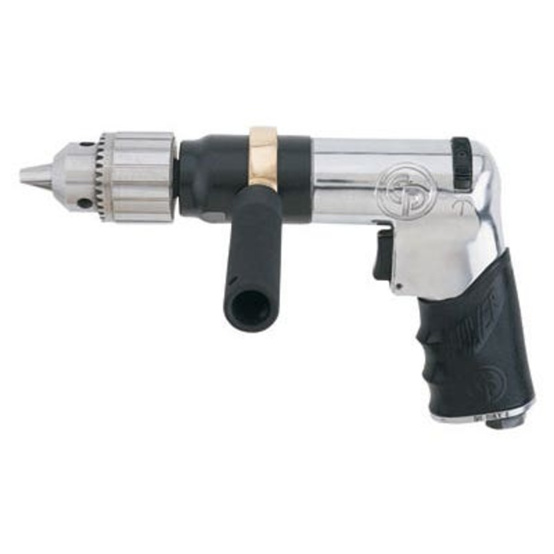 Chicago Pneumatic 1/2 inch/13mm Reversible Pistol Drills  | MSC Industrial Supply Co.