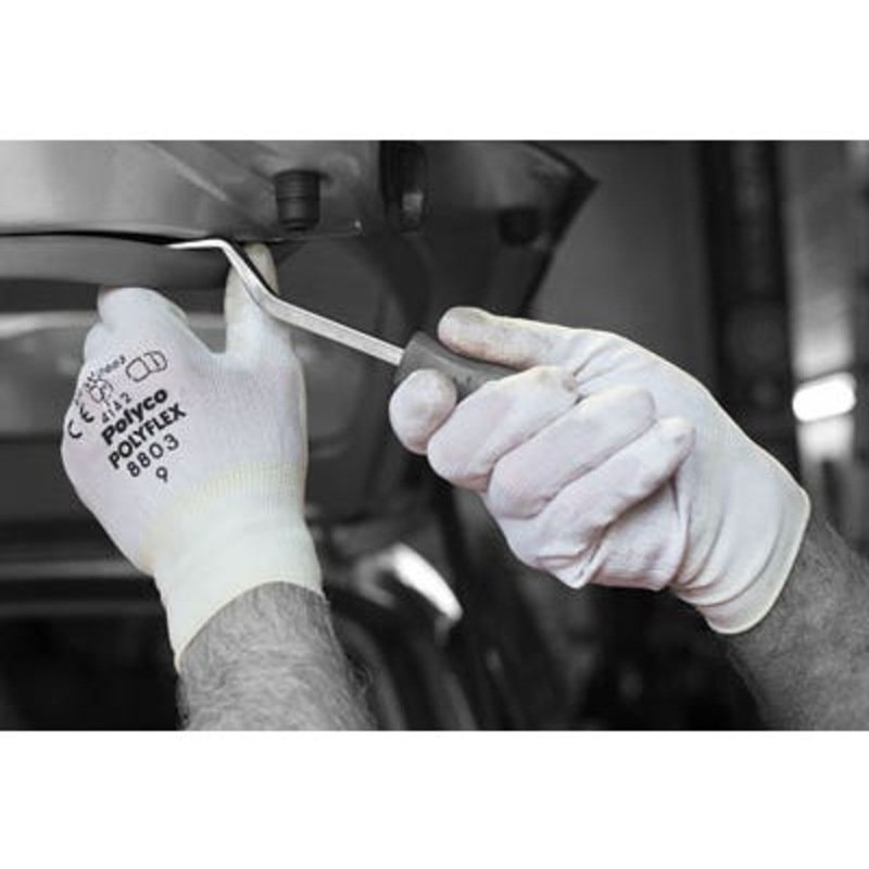 Polyco Poly-Flex Nylon Safety Gloves – Grey  | MSC Industrial Supply Co.