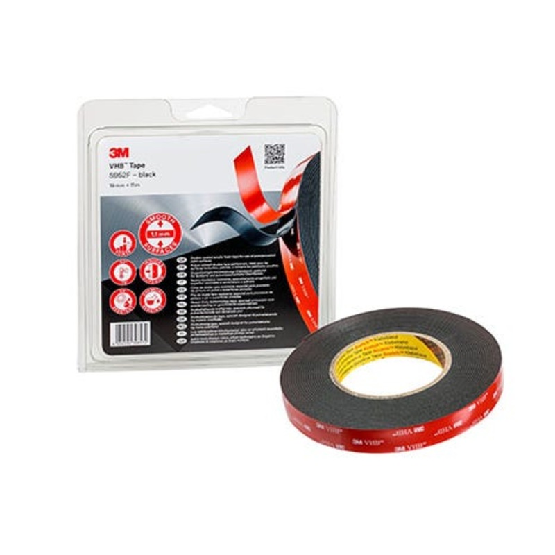 3M 19mm x 11m Black VHB Tape 5952