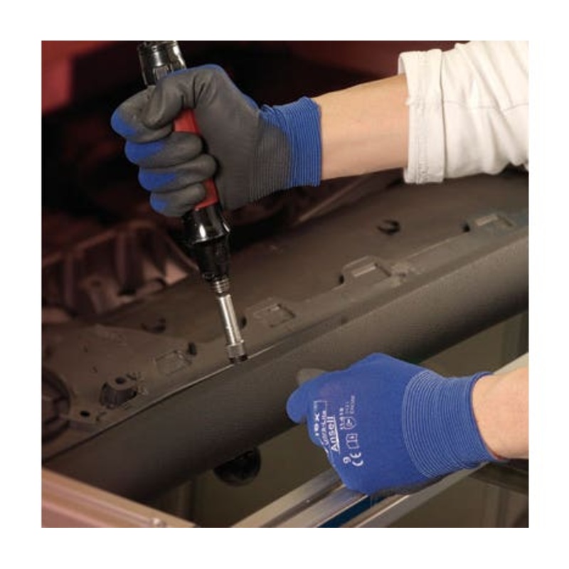 Ansell Hyflex 11-618 PU Palm Safety Gloves  | MSC Industrial Supply Co.