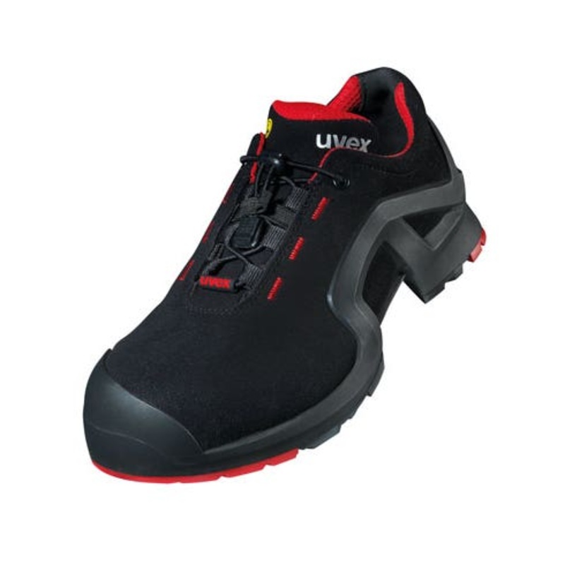 UVEX Size 12 1 S3 SRC Trainer – Black/Red