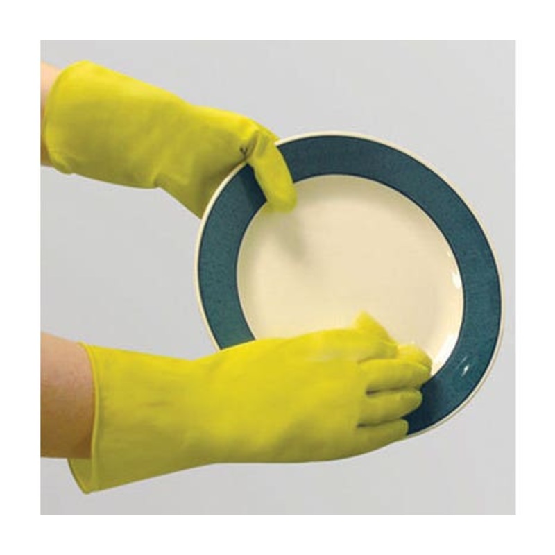 Polyco Matrix Household Latex Gloves – Blue  | MSC Industrial Supply Co.