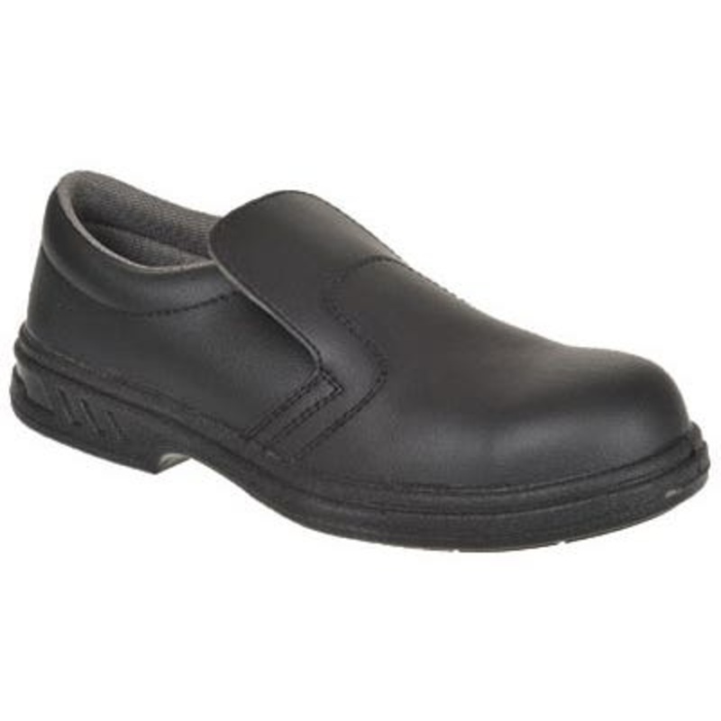 Portwest Size 5 – Steelite Slip On Safety Shoes S2 – Black