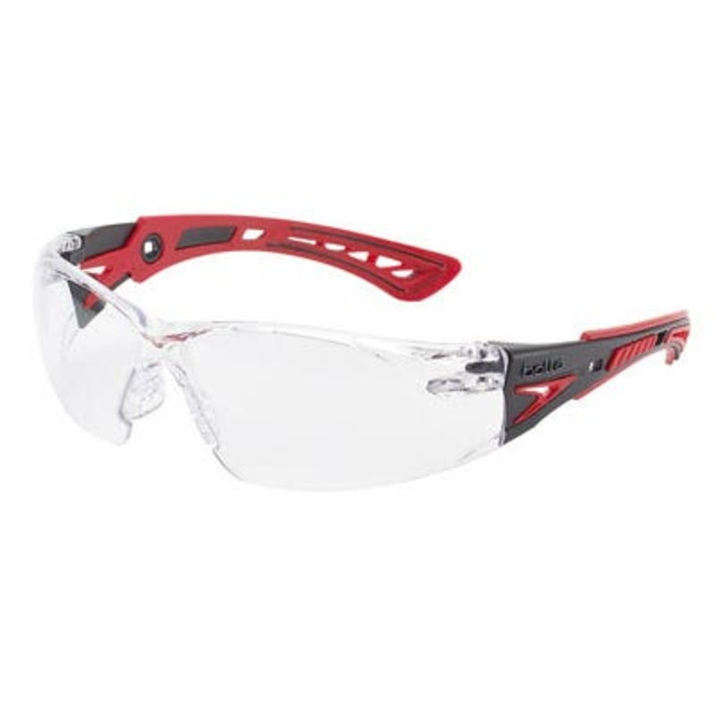 Bolle Rush+ Polycarbonate Safety Spectacle – Clear