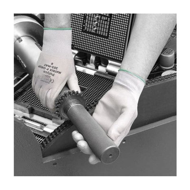 Pro-Safe PU Grip Safety Gloves – Grey  | MSC Industrial Supply Co.