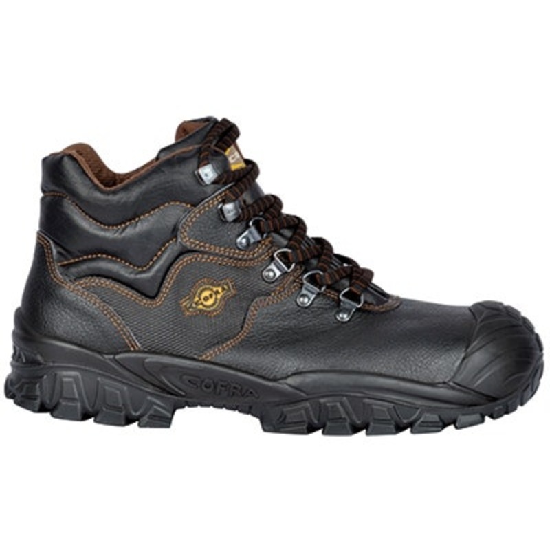 Cofra Size 9 – Reno UK Safety Boots S3 SRC – Black