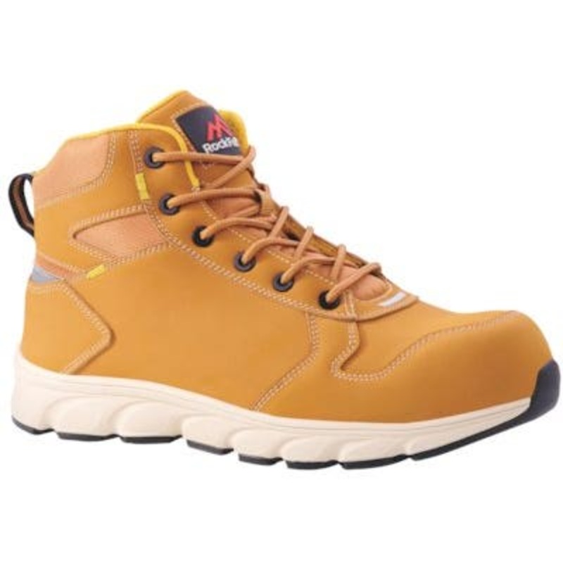 Rock Fall Size 11 Sandstone Safety S3 SRC Boot – Honey