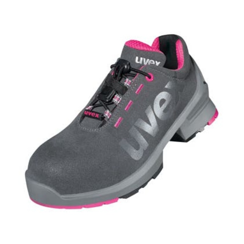 Uvex 1 Grey/Pink Safety Trainers  | MSC Industrial Supply Co.